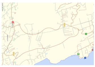 Mapa de las rotondas